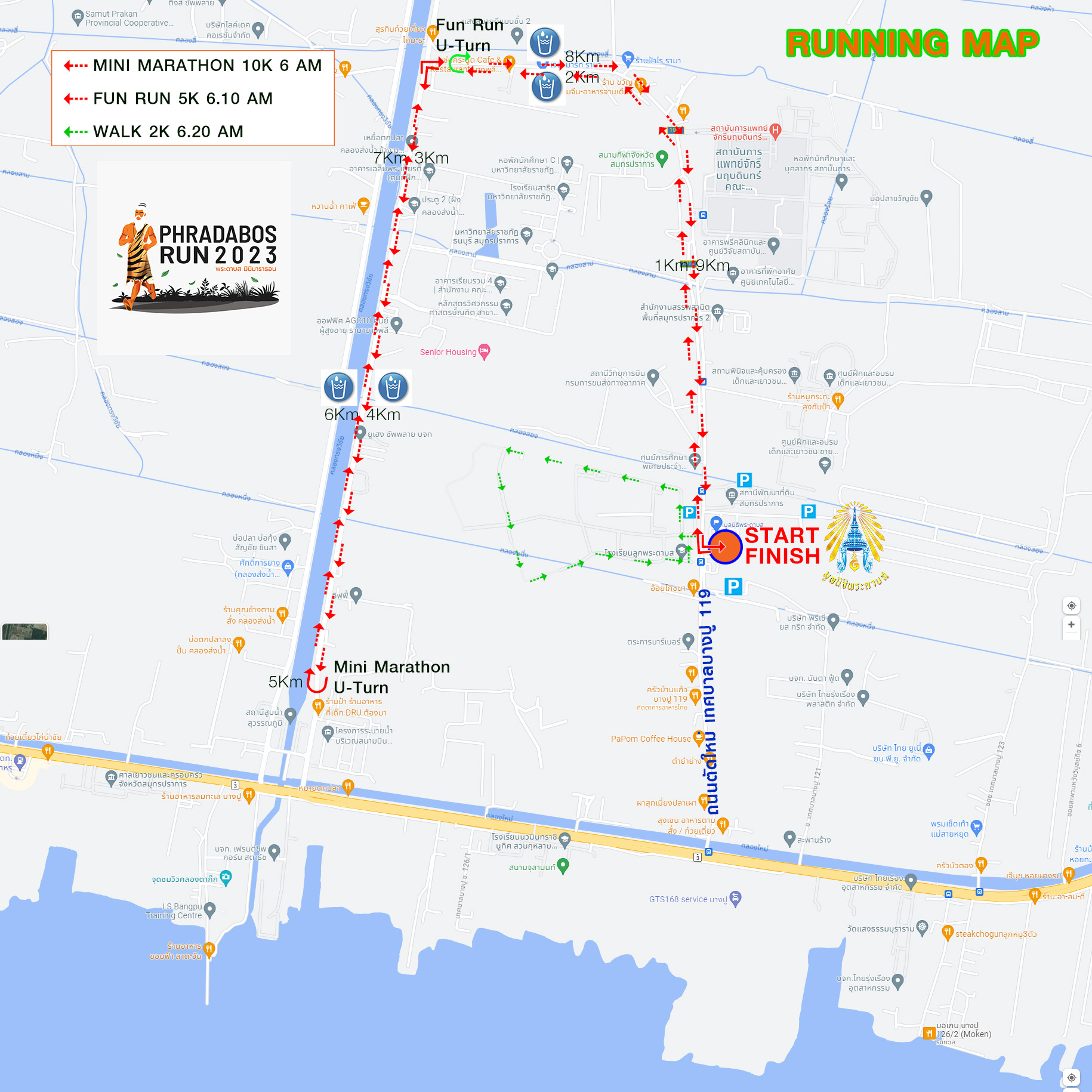 Running Map